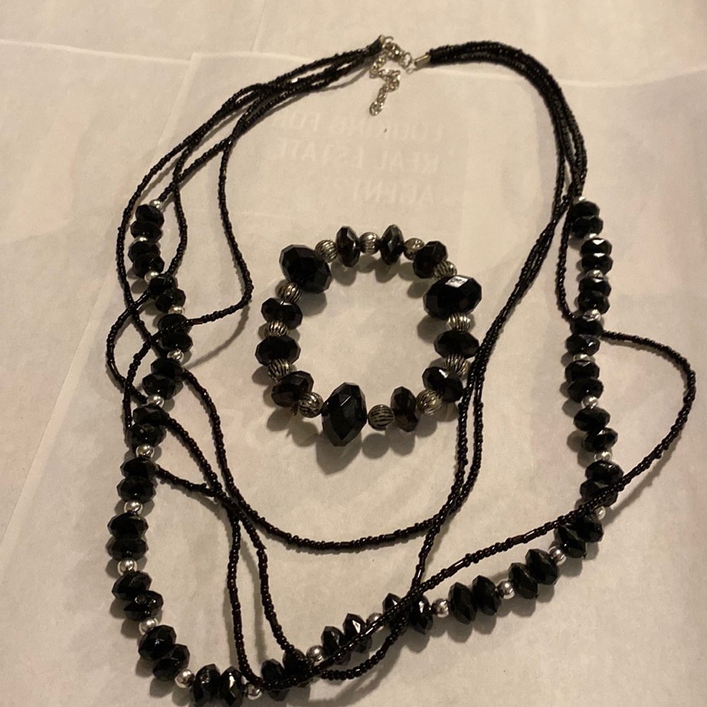 Necklace and bracelet